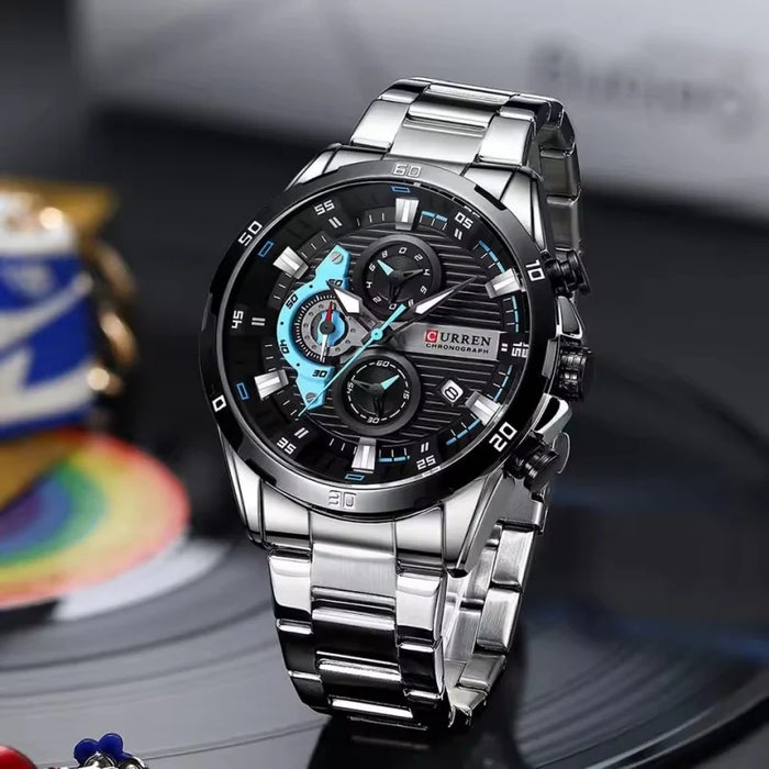 Reloj CURREN 8402 Cronógrafo Luminoso