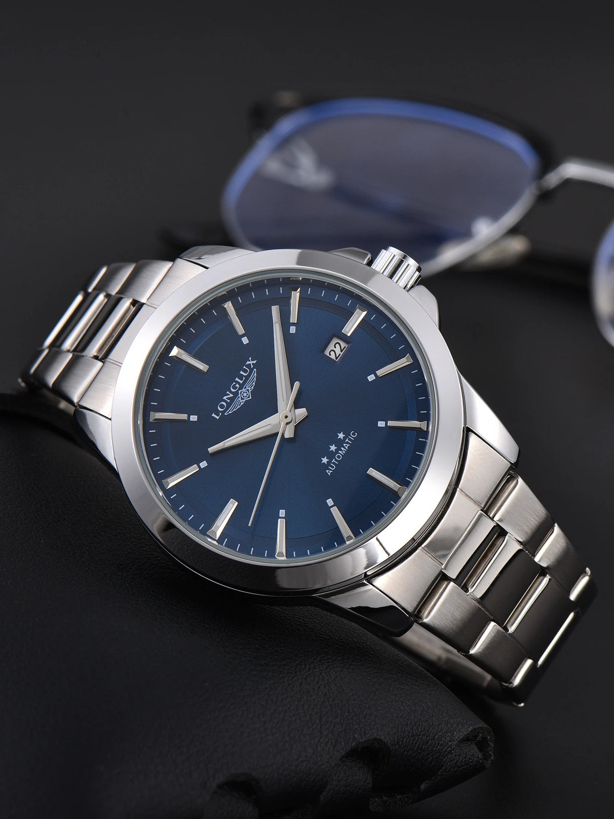 Reloj Automático Minimalista con Fecha