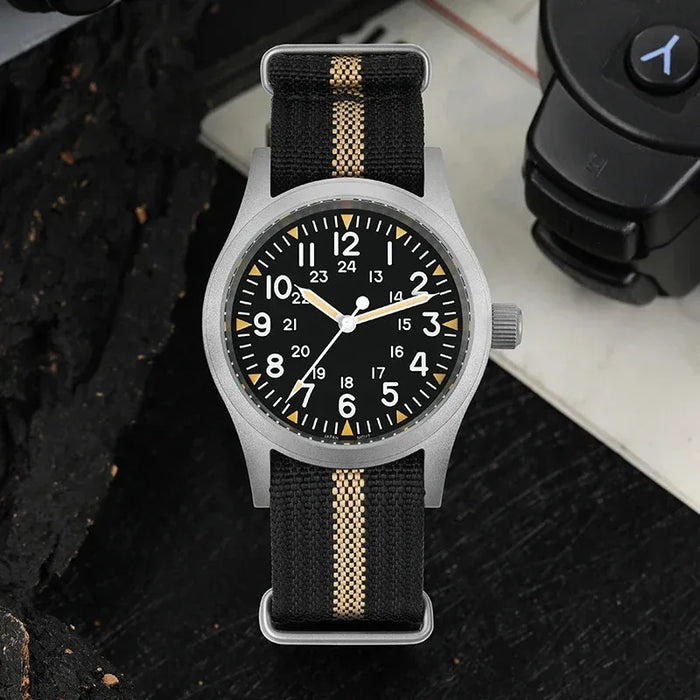 Reloj de Campo Militado ML05 con Cristal de Zafiro