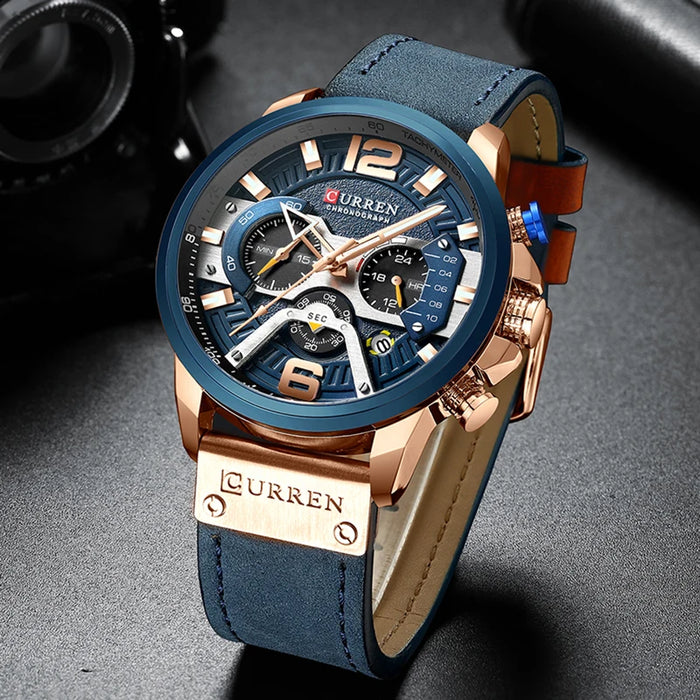 Reloj CURREN 8329 Deportivo con Correa de Piel