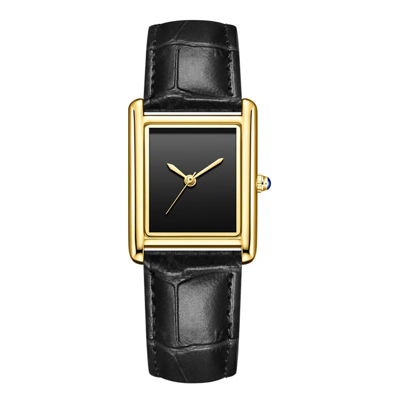 Reloj Rectangular Clásico para Él y para Ella